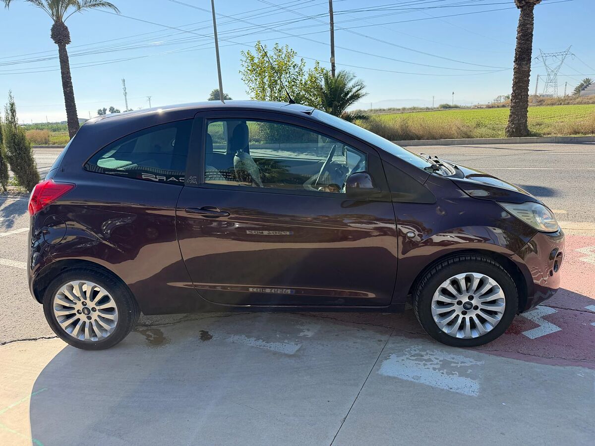 FORD KA TITANIUM 1.2 PETROL SPANISH LHD IN SPAIN ONLY 51000 MILES SUPER 2009